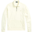 Ralph Lauren Loopback Fleece Quarter Zip Sweatshirt - Clubhouse Cream