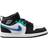 Nike Jordan 1 Mid SE PS - Black/White/Hyper Jade/Siren Red