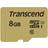 Transcend 500S microSDHC Class 10 UHS-I U1 95/20MB/s 8GB +Adapter