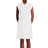 Calvin Klein Women's Sleeveless Belted Shirtdress - Soft White