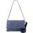 Zadig & Voltaire Rocky Denim Glitter Quilted Bag - Storm