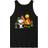 Airwaves Men's Peanuts Retro Trailblazers Tank - Black