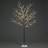 SnowTime Twig Tree Brown Christmas Lamp