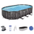 Bestway Power Steel Oval Pool Set 6.1x3.66x1.22m