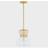 Mitzi Elodie Aged Brass Pendant Lamp 38.1cm