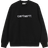 Carhartt WIP Sweatshirt - Black/White