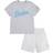 Nike Little Kid's Jordan MJ Flight MVP Mesh Shorts Set - White (85C933-001)