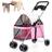 VECNUM Foldable Dog Stroller