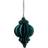 Lene Bjerre Pappia Dark Green/Elongated Christmas Tree Ornament 12cm