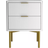 Valencia VLC001A White Bedside Table 40x42cm