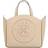 Karl Lagerfeld K/circle Perforated Small Tote Bag - Sand