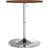 vidaXL Solid Oak Dark Brown Bar Table 60cm