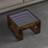 vidaXL 847627 Smoked Oak Coffee Table 50x53cm