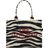 Marc Jacobs The Zebra Canvas Large Tote Bag - Black/White