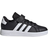 Adidas Kid's Grand Court 2.0 - Core Black/Cloud White/Core Black