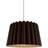 Bruck Lighting Renata Acoustic Ebony Pendant Lamp 80cm