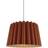 Bruck Lighting Renata Acoustic Terracotta Pendant Lamp 80cm