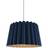 Bruck Lighting Renata Acoustic Blue Pendant Lamp 80cm