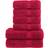 vidaXL Premium Bath Towel Red (140x70cm)