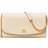 Tory Burch Robinson Pebbled Chain Wallet - New Cream