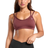 Gymshark Strap Feature Sports Bra - Burgundy Brown