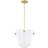 Mitzi Rima Aged Brass Pendant Lamp 34.9cm