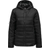 Hummel Women's North Quilted Hood Jacket - Black/Asphalt