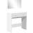 vidaXL 840702 White Dressing Table 39x80cm