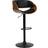 Beliani Baku II Black/Walnut Bar Stool 107cm