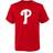 Outerstuff Youth Red Philadelphia Phillies Logo Primary Team T-Shirt