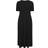 Yours Curve Swing Ribbed Maxi Dress - Black