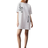 Calvin Klein Boyfriend Logo T-shirt Dress - Bright White