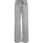 Vero Moda Tessa High Rise Wide Fit Jeans - Grey/Medium Grey Denim