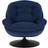 Metro Lane Bonhomme Blue Lounge Chair 84cm