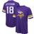 Majestic Threads Men's Justin Jefferson Minnesota Vikings Oversize Fit T-Shirt