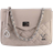 19v69 Italia Chic Leather Handbag - Mole Gray