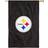 Evergreen Pittsburgh Steelers Applique House Flag 71.1x111.8cm