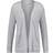 Gerry Weber Open Cardigan Made of Fine Knit - Silver Grey Melange