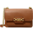 Michael Kors Heather Large Leather Shoulder Bag - Luggage