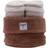 Sazy Betty Guest Towel White, Brown (33x33cm)