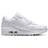 Nike Air Max 90 GS - White/Metallic Silver/White/White