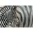 Latitude Run Zebra Foal White/Grey/Silver Wall Decor 45.7x30.5cm