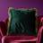 WERNS Velvet Complete Decoration Pillows Green (45x45cm)