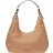 Michael Kors Nolita Small Pebbled Leather Hobo Shoulder Bag - Camel