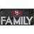 Fan Creations Francisco 49ers 6'' x 12'' Family Sign