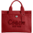 Coach Cargo Tote Bag - Silver/Red