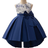 Shein Christmas/Halloween Party Wear Princess Tulle Gown With Bow Decor For Little Girls, Pageant/Runway/Piano Recital Dress