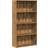 vidaXL Artisan Brown Book Shelf 152cm