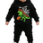 Shein Baby Boy Casual Halloween Elements Bat, Dinosaur, Spider Graphic Sweatshirt Top, Fall Winter Clothes