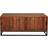 Romimex Sliding doors Brown Sideboard 140x40cm